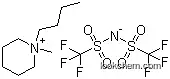 Molecular Structure of 623580-02-9 (1-Butyl-1-methylpiperidinium bis(trifluoromethylsulfonyl)imide)